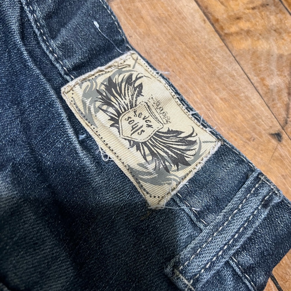 Machine Relaxed Blue Jeans with Classic Indigo Wash
